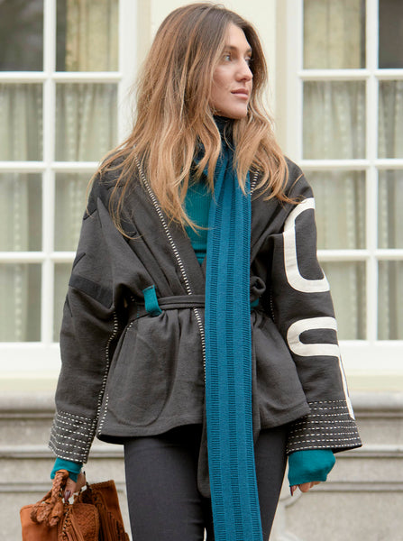 kimono jacket in Palmier