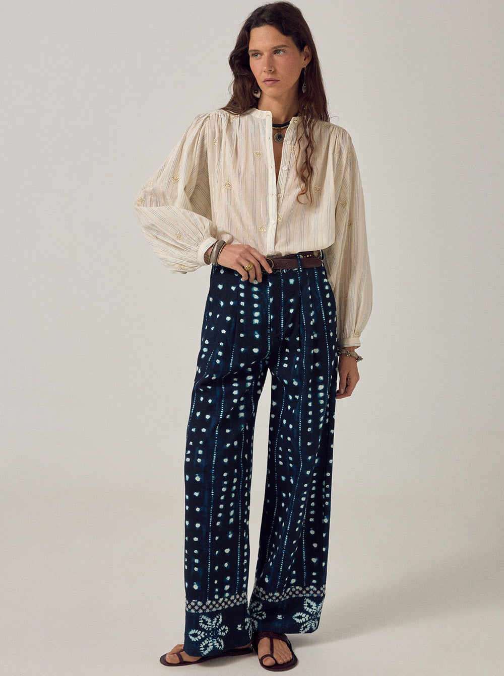 Cotton Pants Shibori Dreams