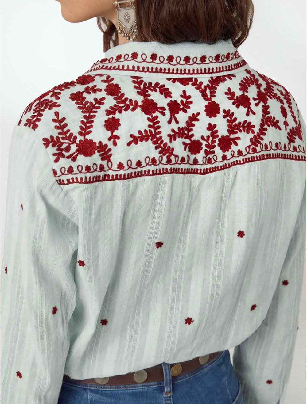 Shirt Cotton Salinger Blue