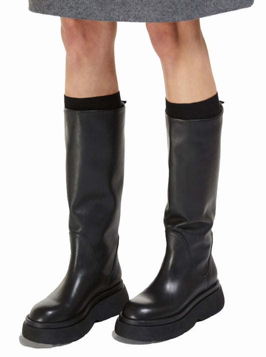 Boots Leather Black