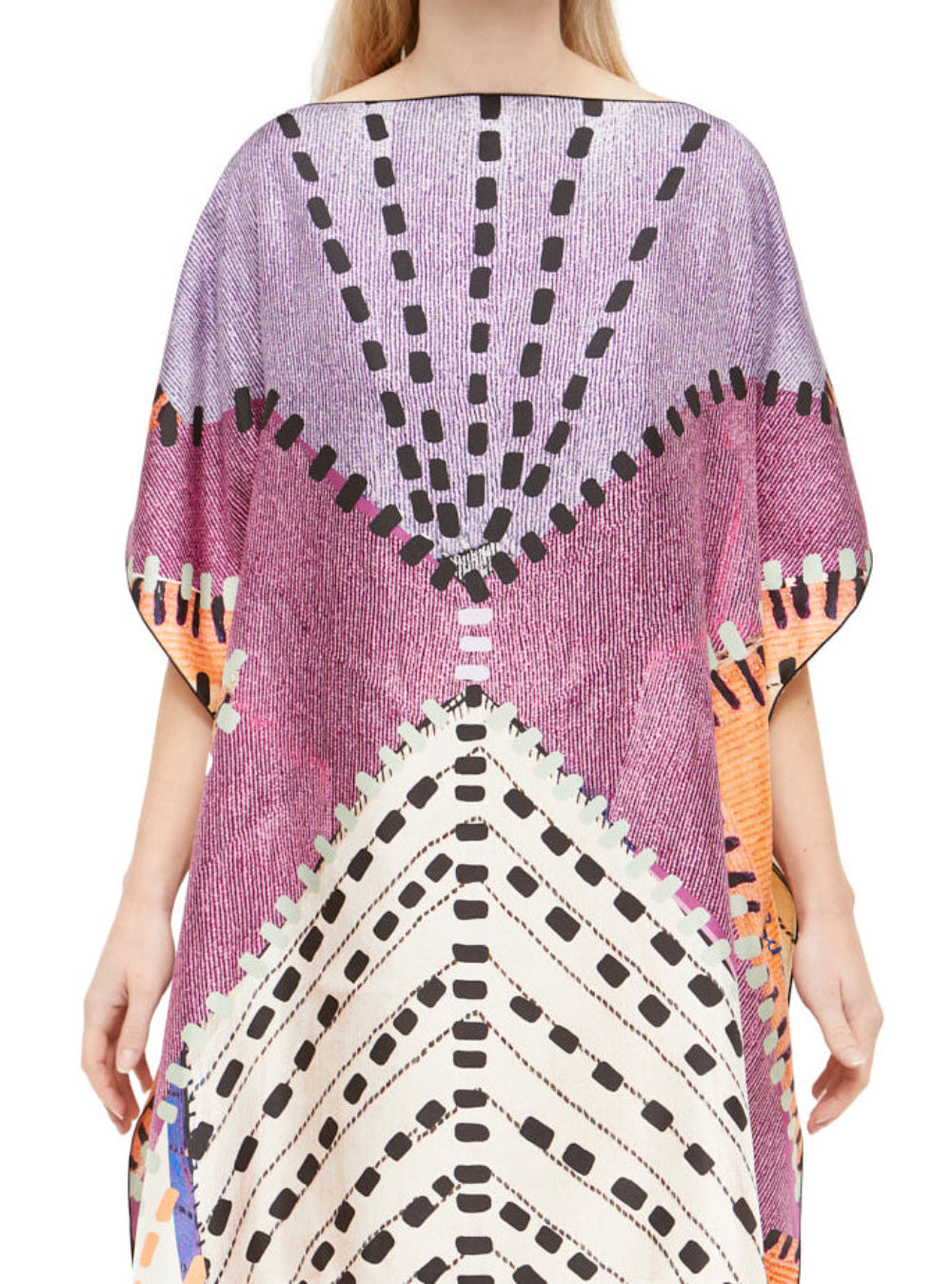 Canvas-Purple-Kaftan
