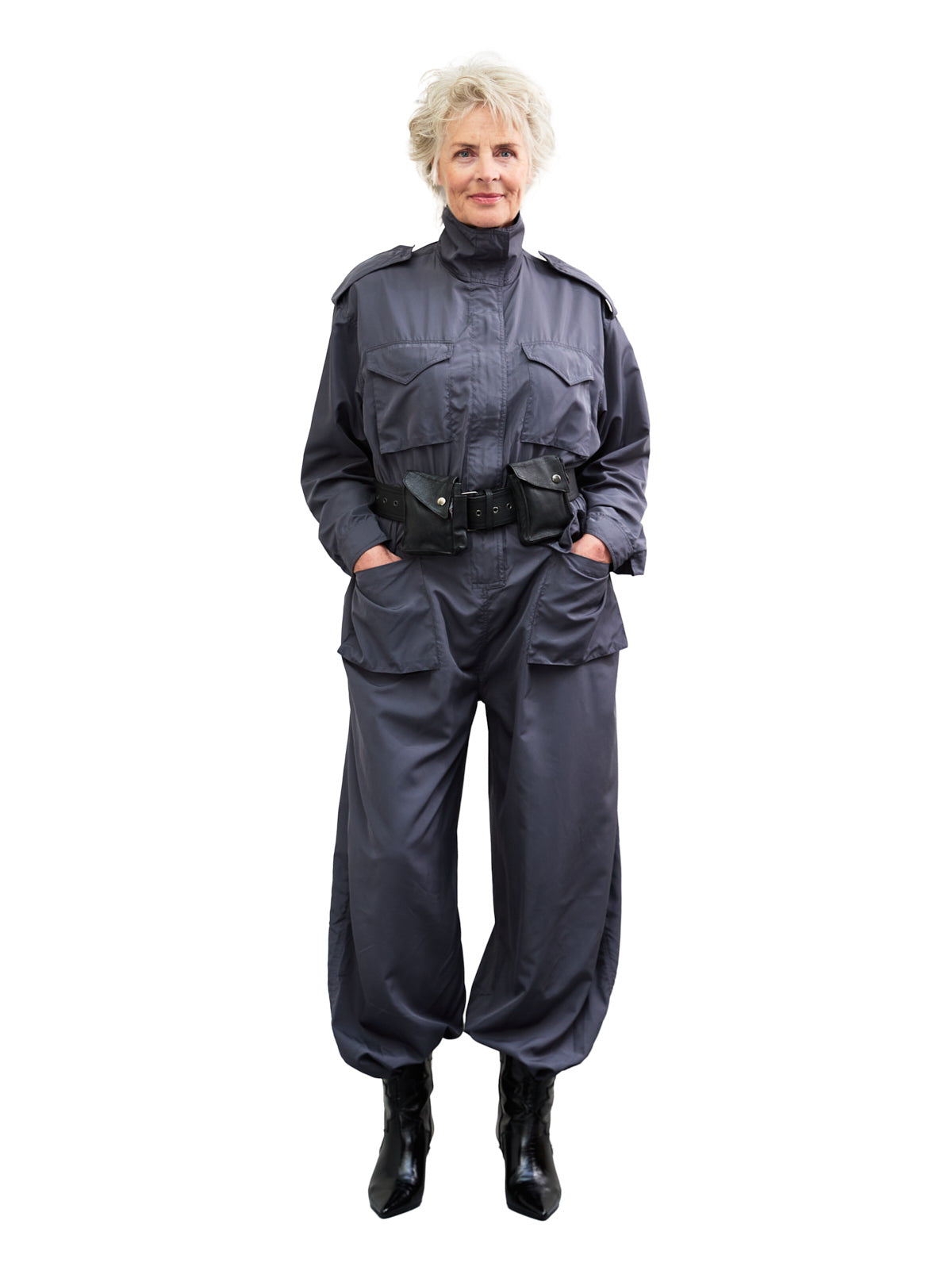 Jumpsuit Cargo Grey