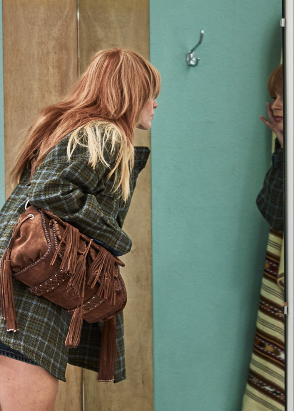 Checked Wool Shirt