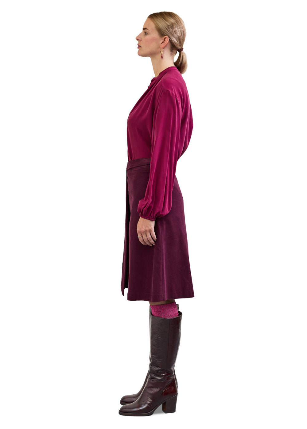 Silk Blouse Geoffrey Cherry
