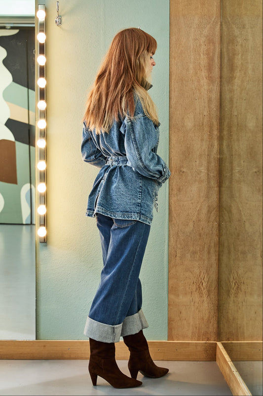 Denim Boho Jacket