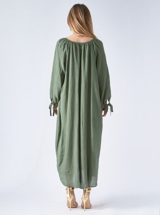 dress linen army
