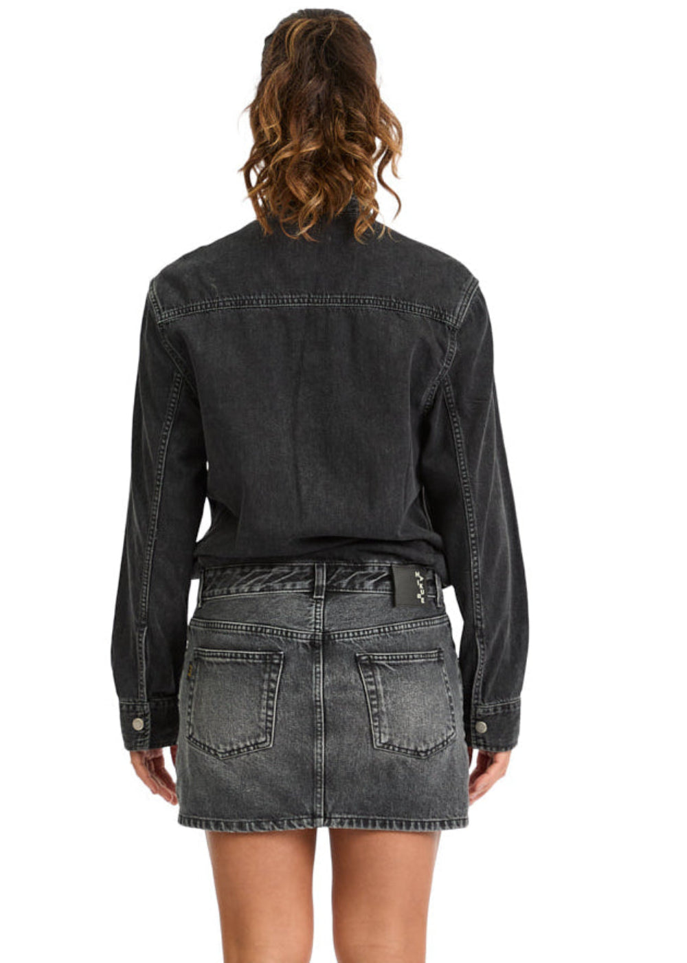 Heikure Black Denim Dress