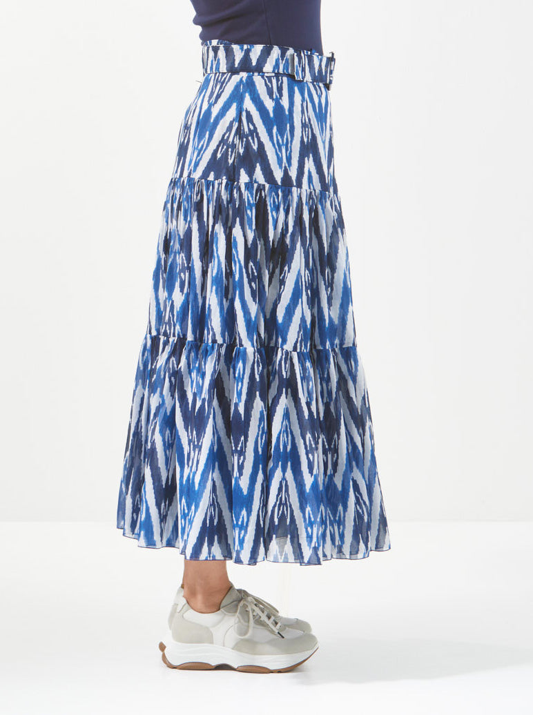 Skirt Emma Ikat Blue