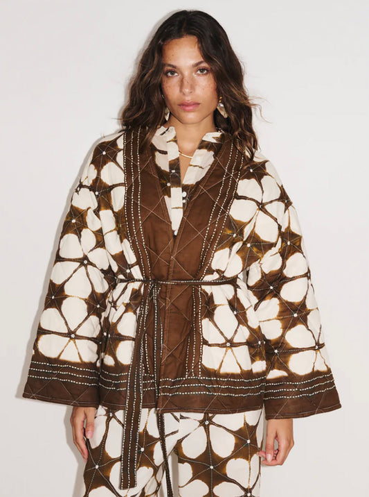 STELLA FOREST LOTUS BROWN JACKET