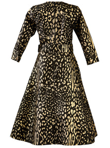 Dress Lynn Gold leopard