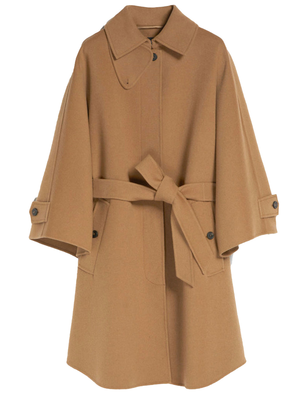 Poncho Coat Wool