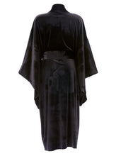 Load image into Gallery viewer, norma kamali kimono dress in black