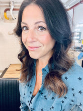 Load image into Gallery viewer, Star Print Silk Shirt