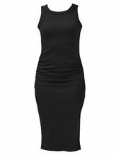 Load image into Gallery viewer, Tank Dress Wren in Black