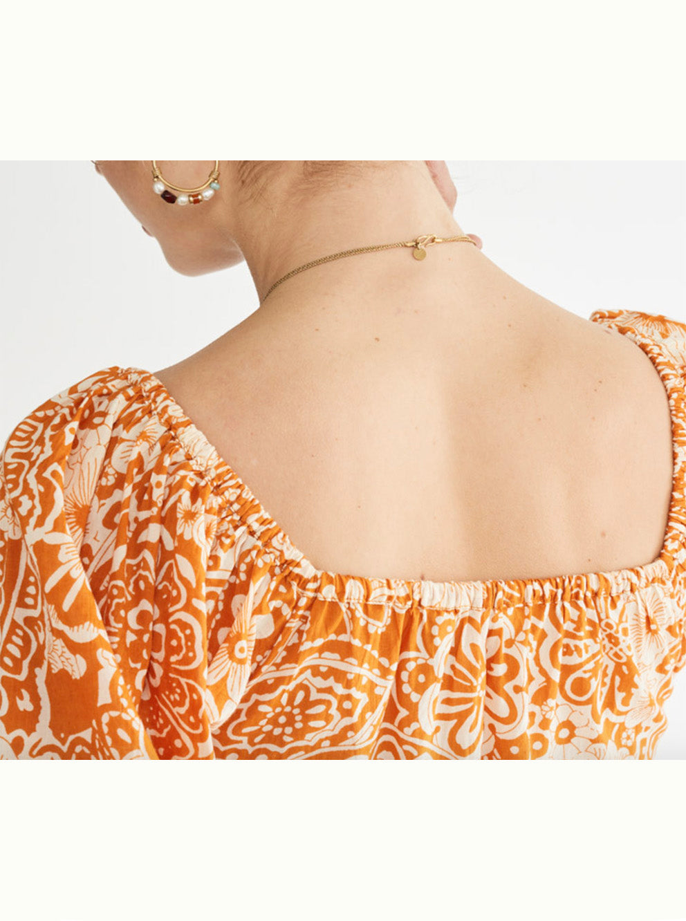 Natuba Dress in Orange