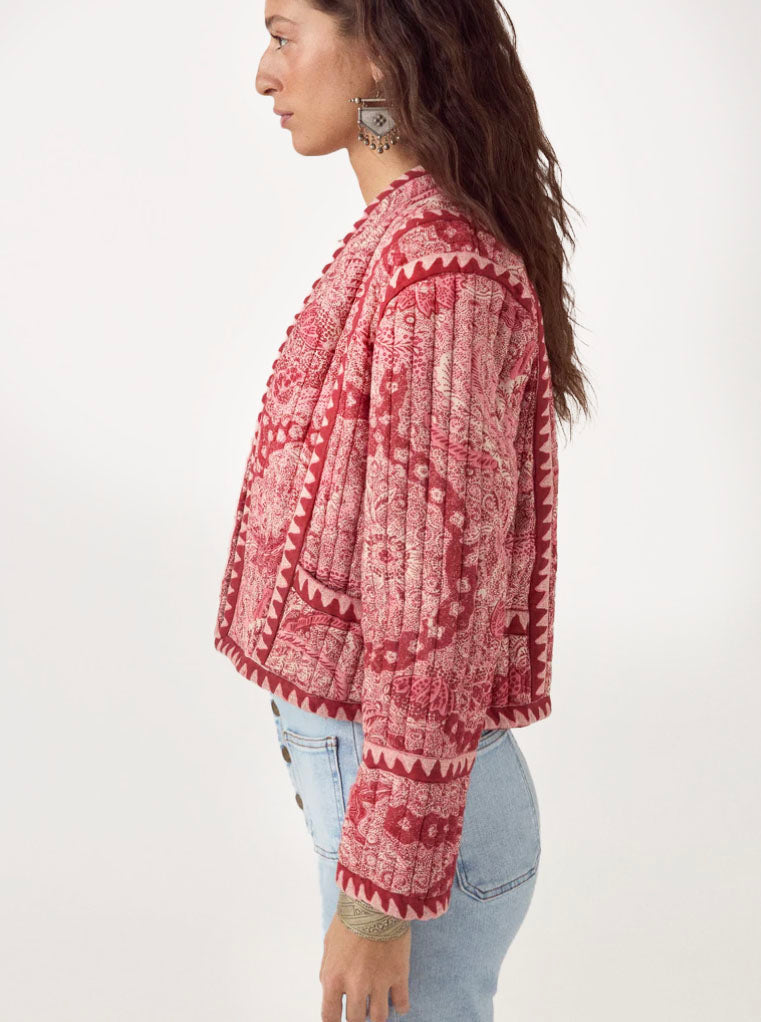 Jacket Cotton Sujata Red
