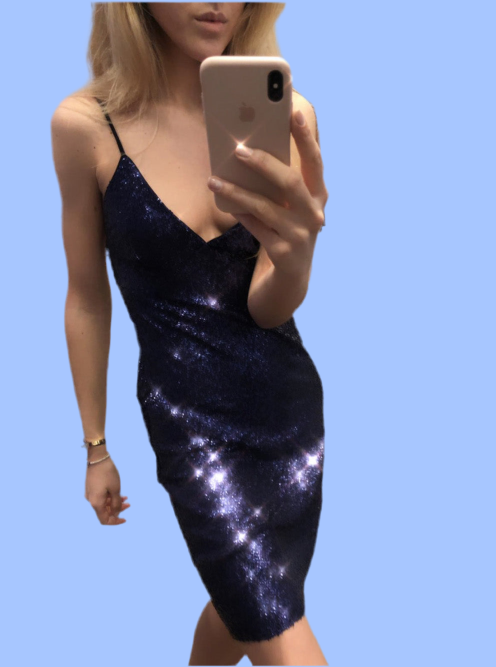 Norma-Kamali-Sequin-Dress