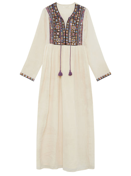 Dress Janis in Ecru