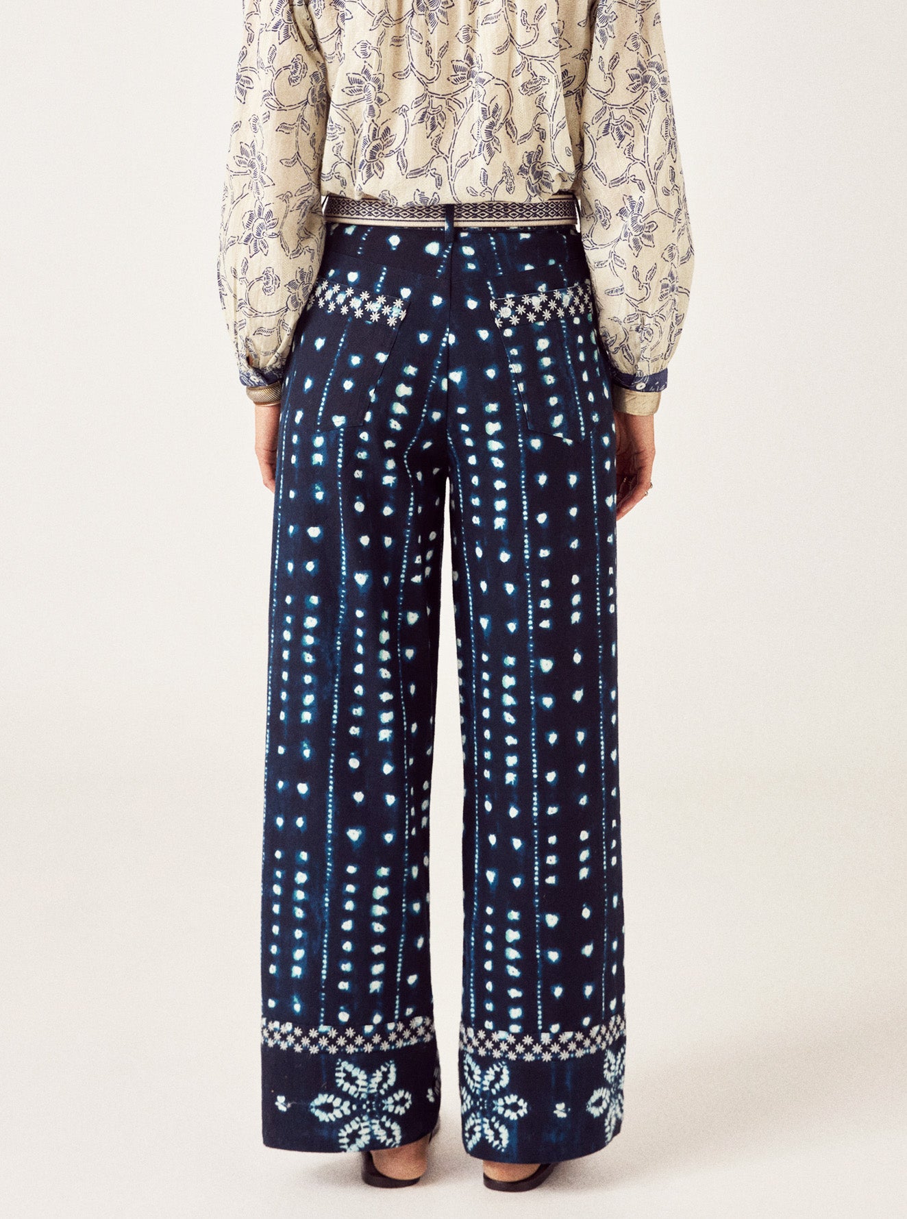 Cotton Pants Shibori Dreams