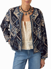 Afbeelding in Gallery-weergave laden, Embroidered Jacked Deep Indigo