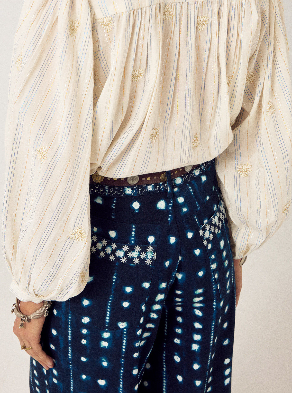 Cotton Pants Shibori Dreams