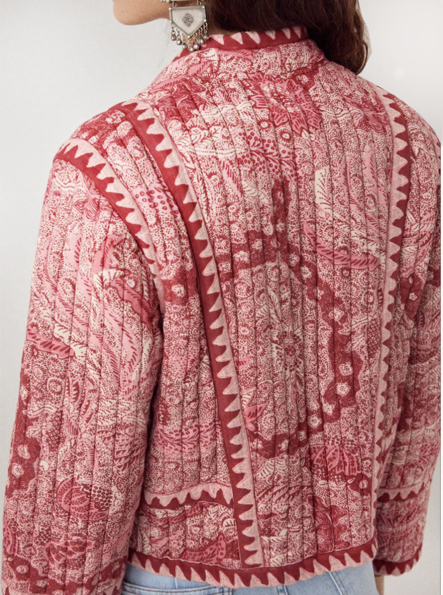 Jacket Cotton Sujata Red