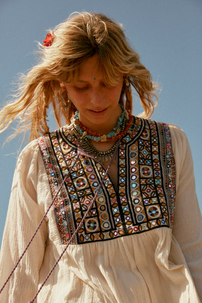 Dress Janis in Ecru
