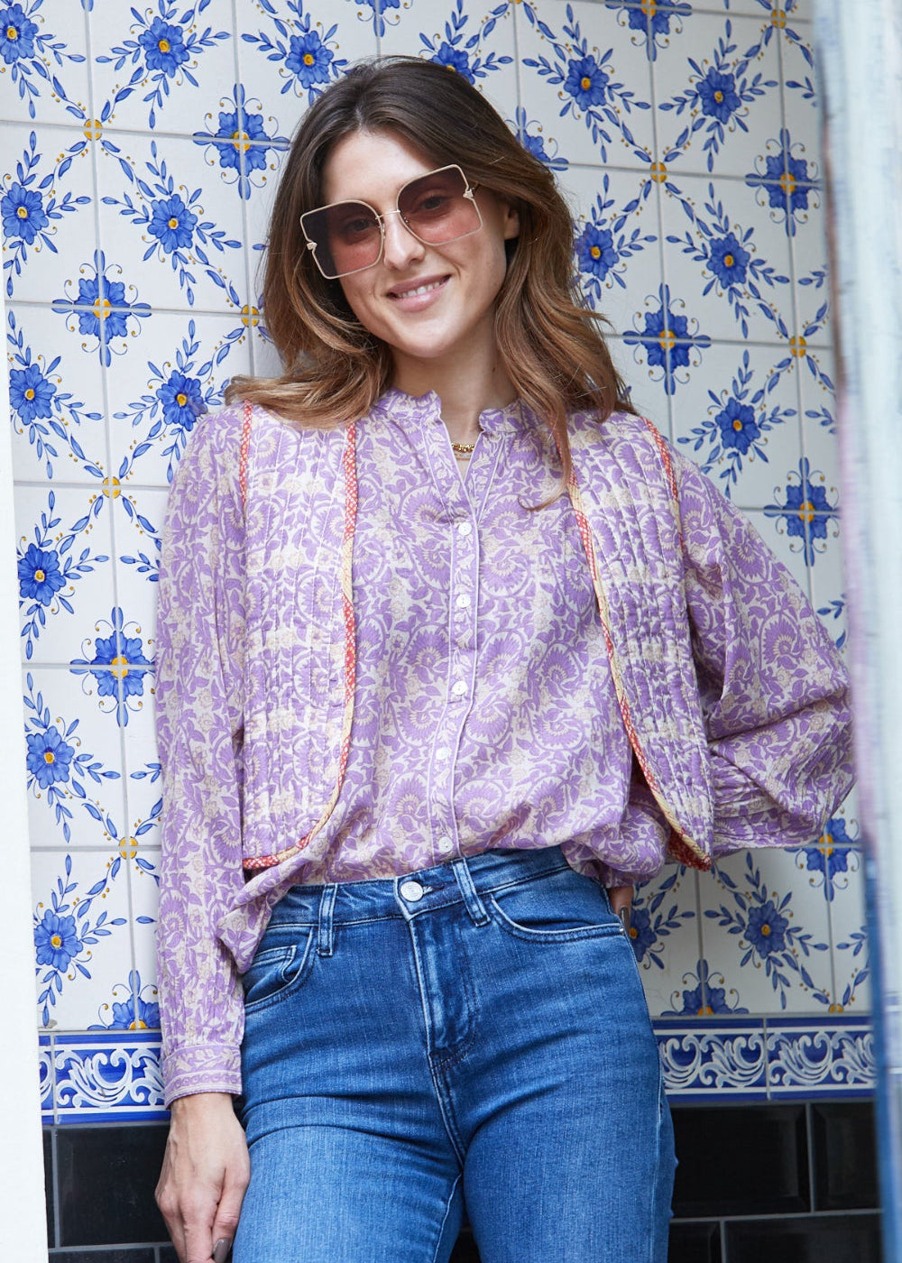 Gilet Cotton Amethyst