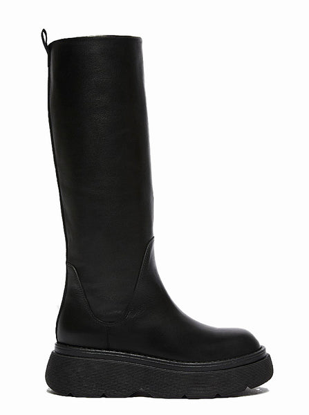 Boots leather black