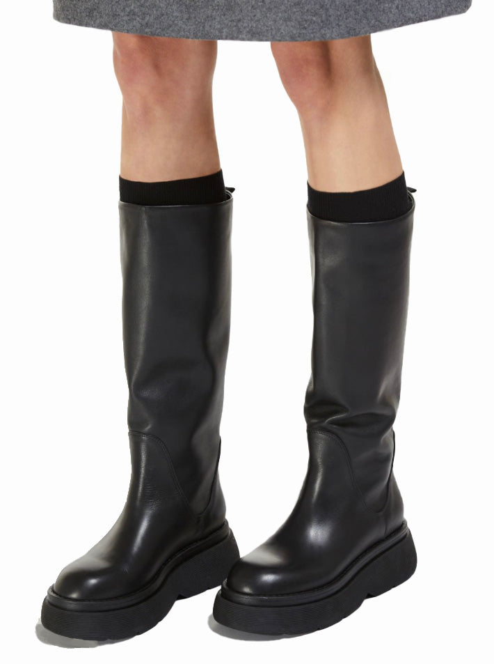 Boots Leather Black
