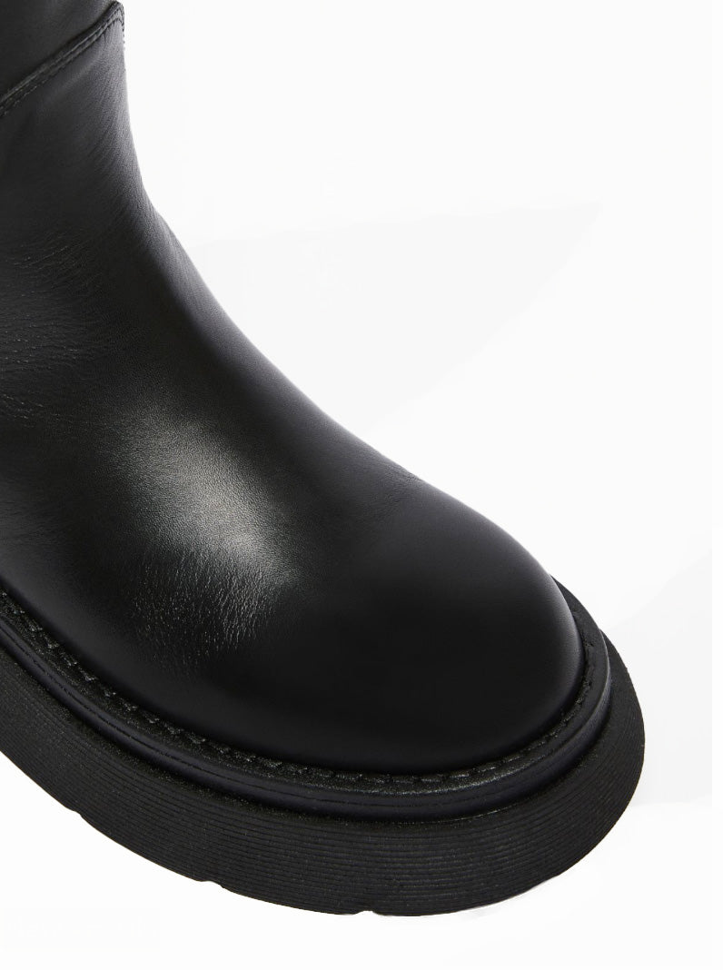 Boots Leather Black