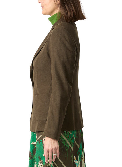 Wool Jacket Dark Green