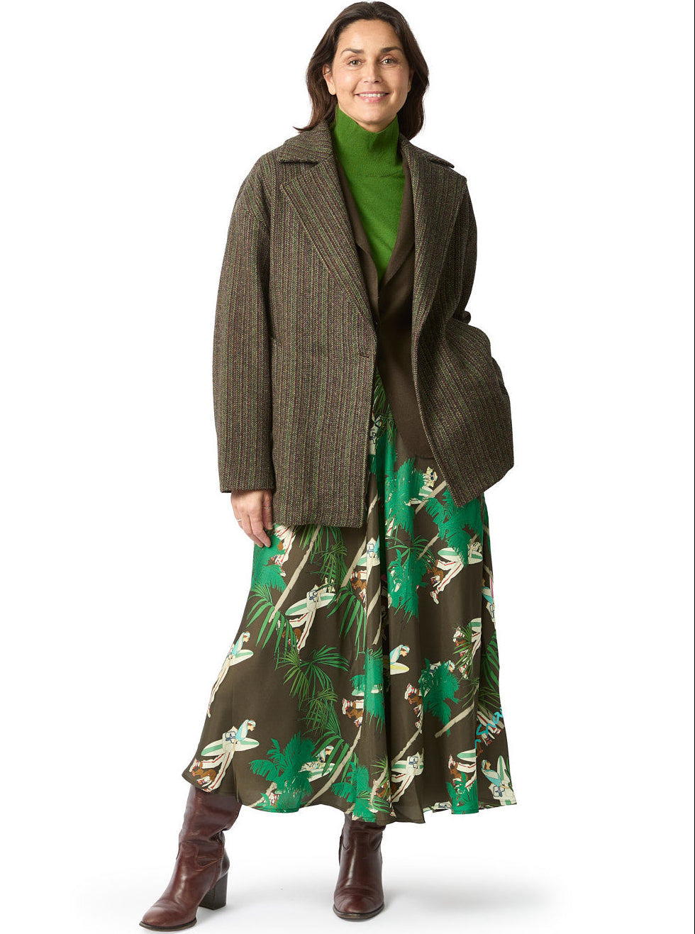 Chevron Casual Outdoor Jacket