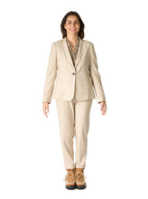 Afbeelding in Gallery-weergave laden, jas van crèmekleurige wol