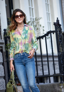 blouse Bruna water lelies