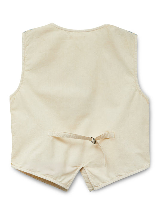 Emboidered Cotton Vest