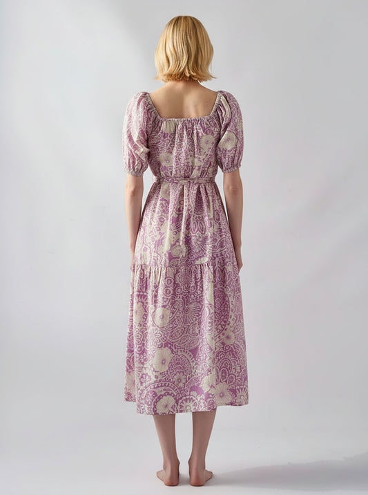 Natuba Dress in Mauve