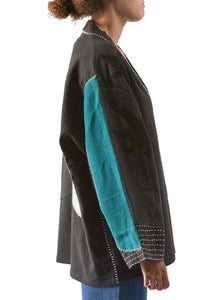 kimono jacket in Palmier