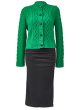 Load image into Gallery viewer, cardigan in forrest green