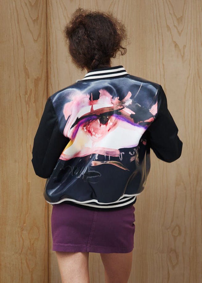 MSGM Eye Art Bomber