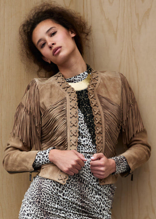 BARBARA BUI SUEDE JACKET
