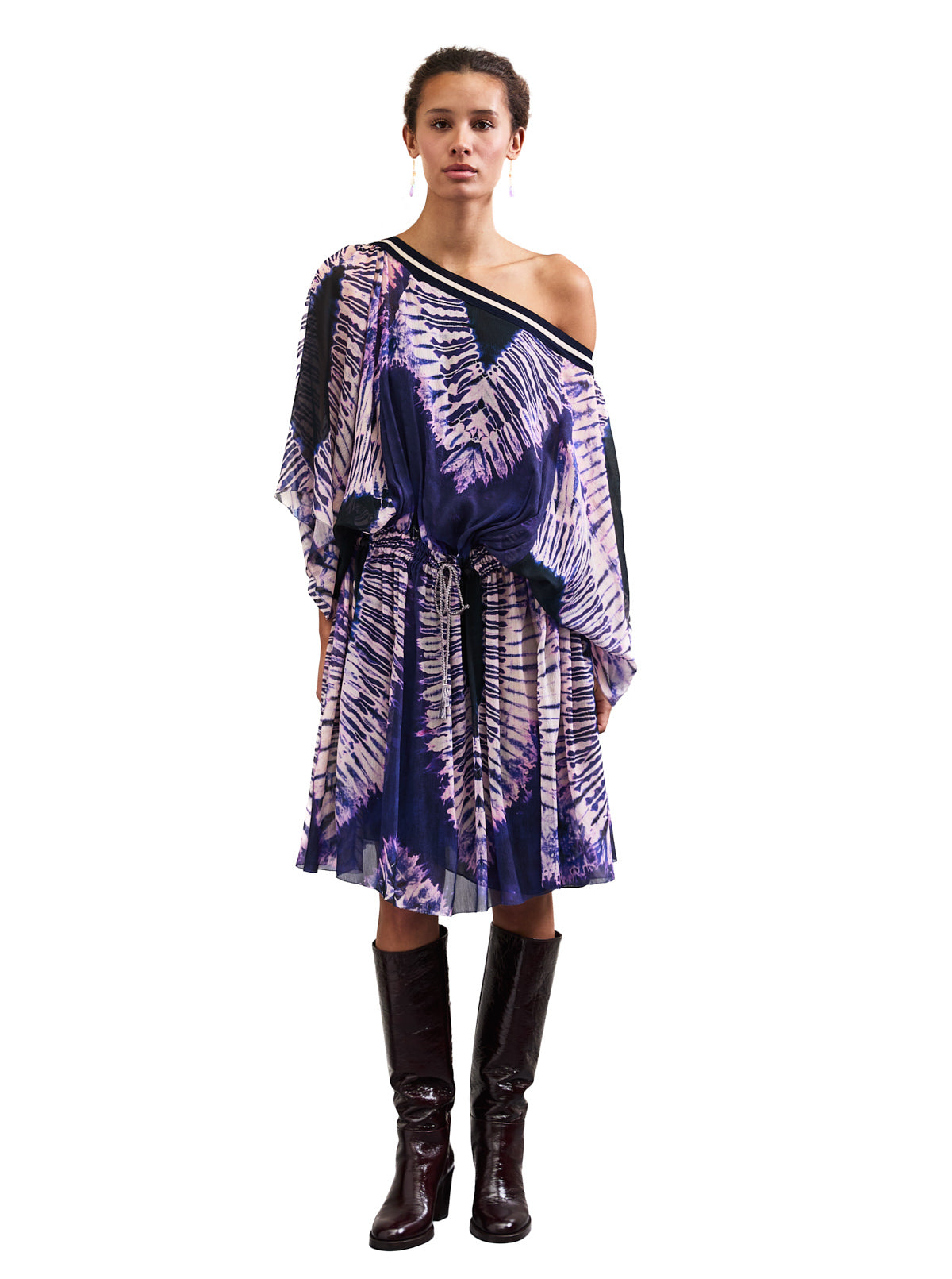 Tie-dye Silk Dress