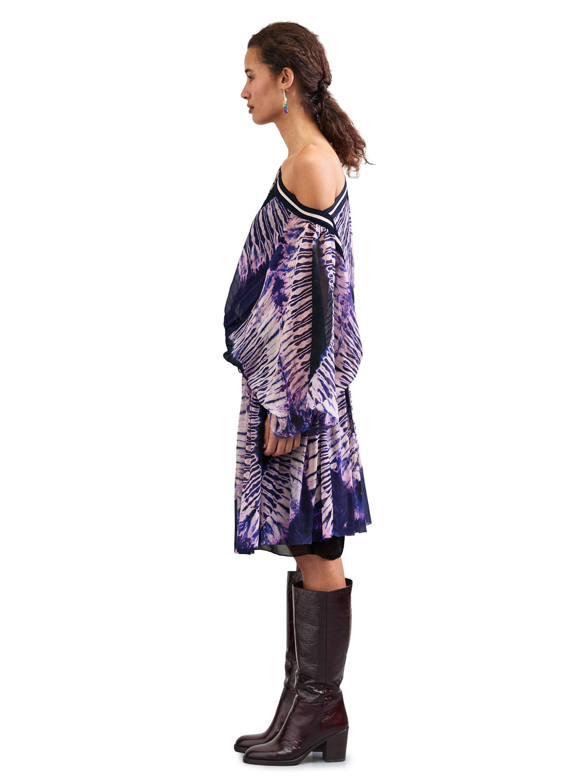 Tie-dye Silk Dress