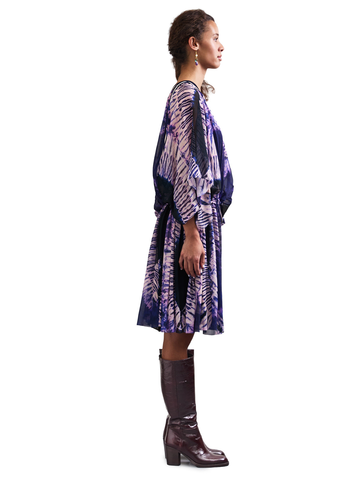 Tie-dye Silk Dress
