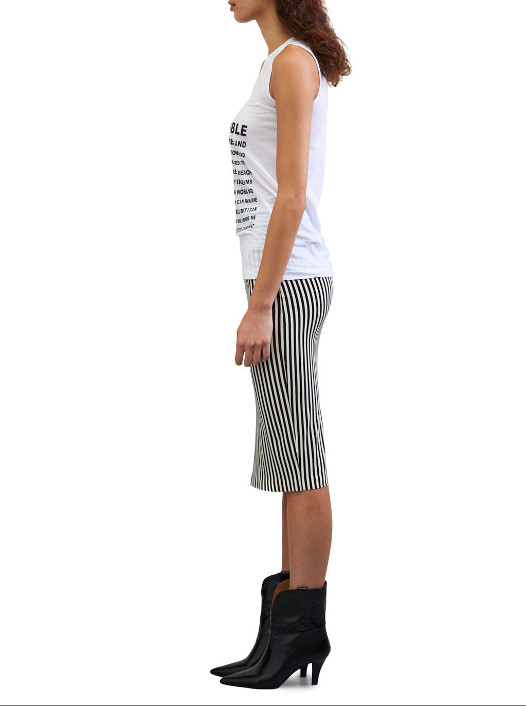 Pencil Skirt Striped