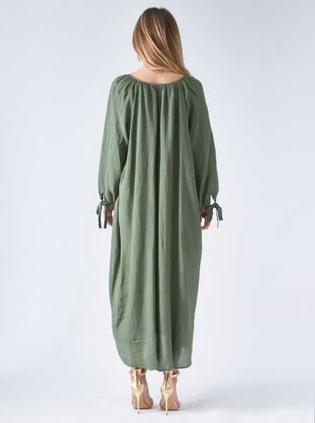 dress linen army