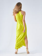 Load image into Gallery viewer, dress long Serena in lime