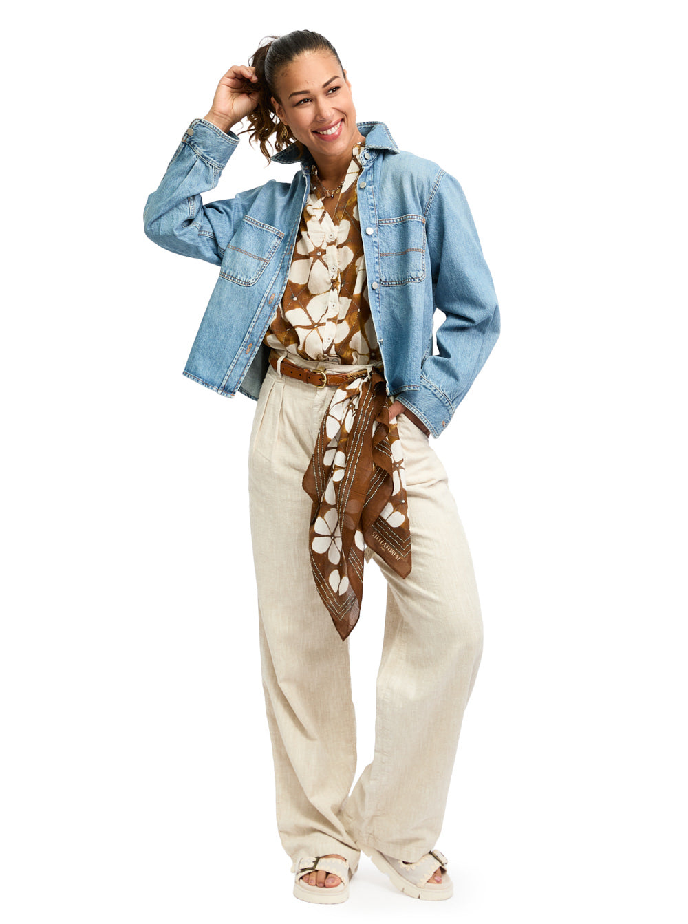 Denim Short Oversized Jacket