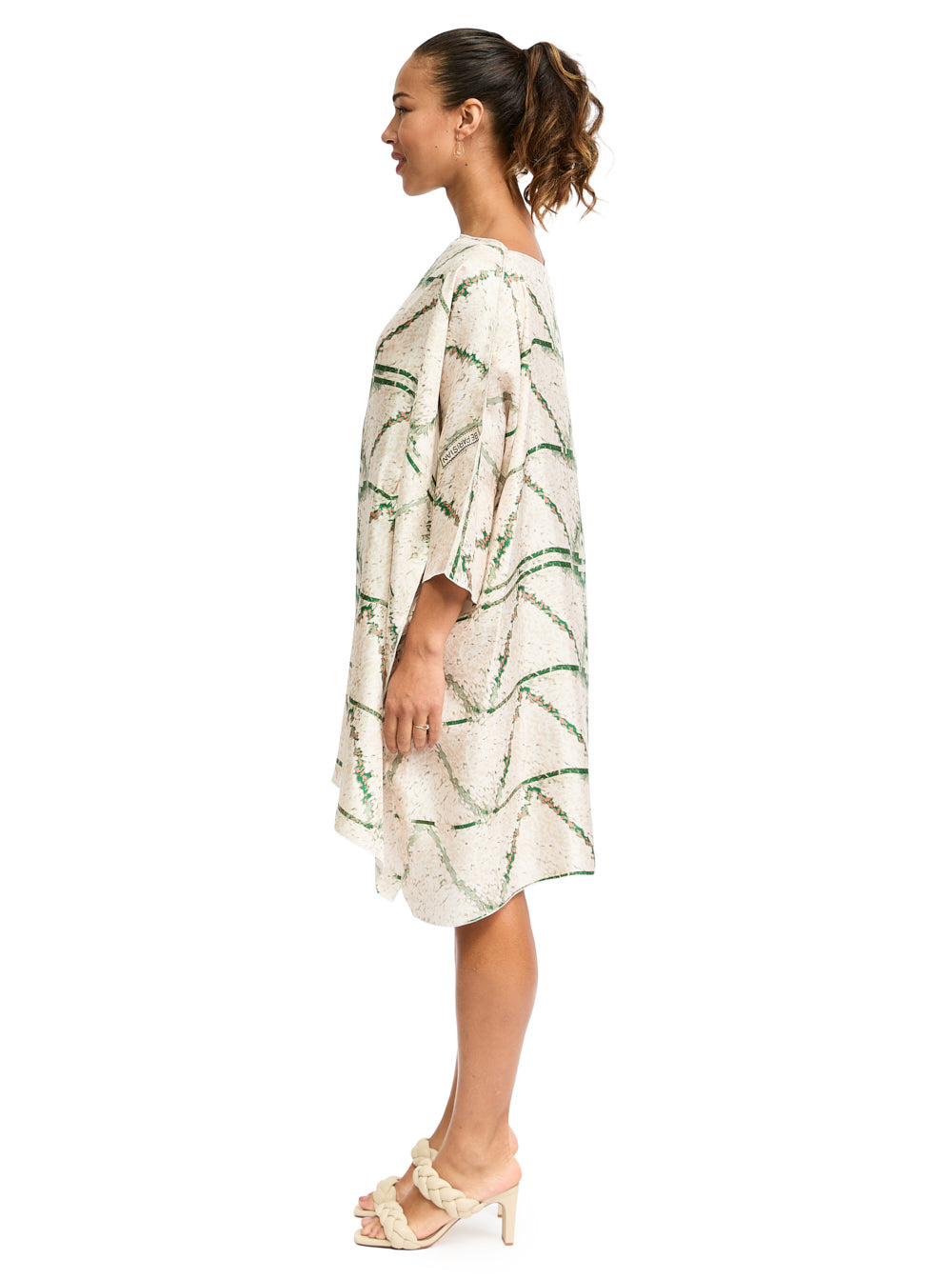 Shift Dress Silk Ivory