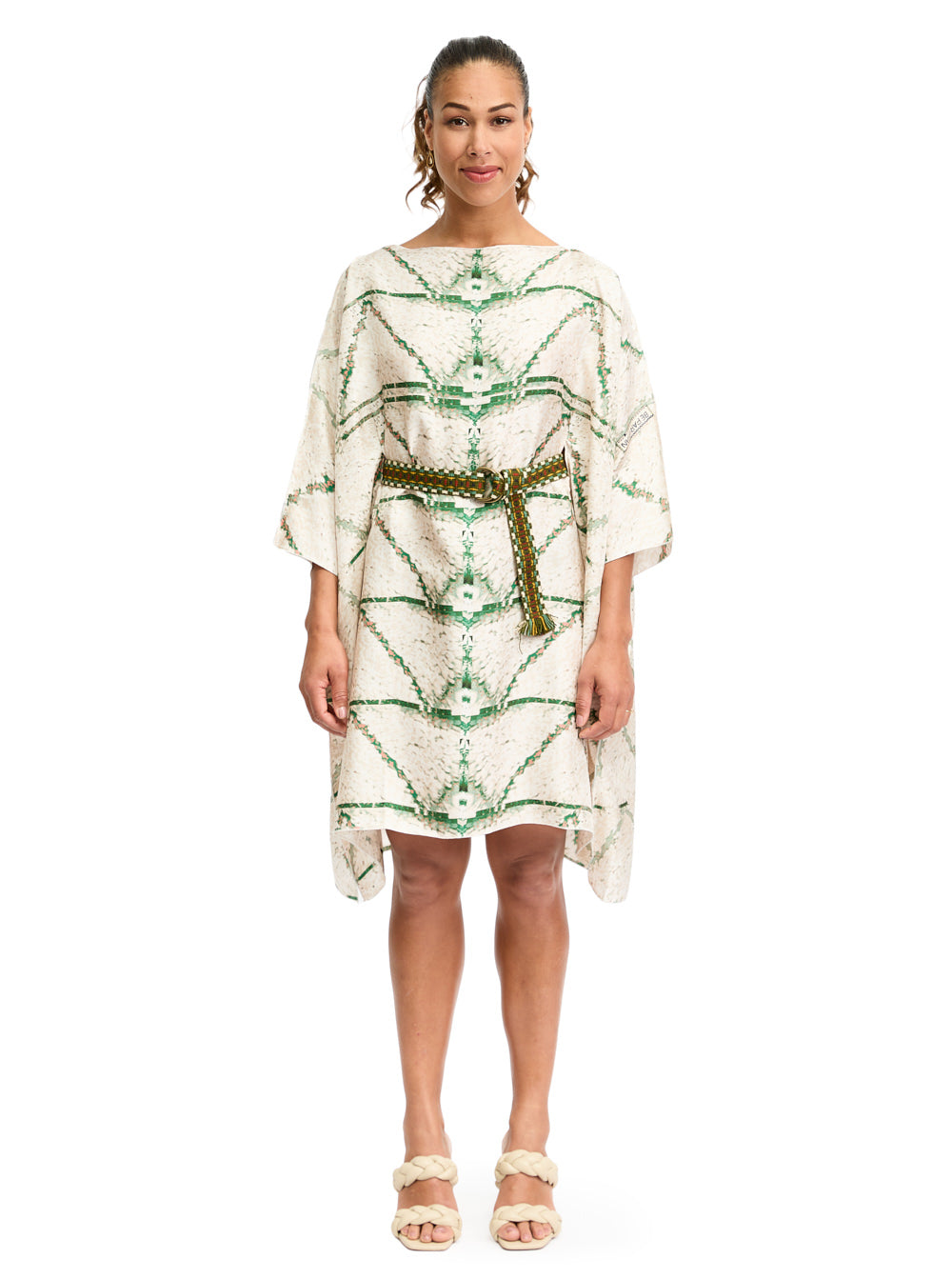 Shift Dress Silk Ivory